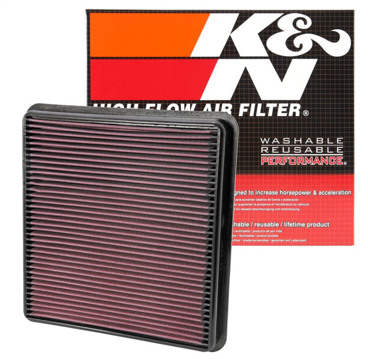 K&N 07-10 Toyota Tundra/Sequoia/Land Cruiser Drop In Air Filter 33-2387