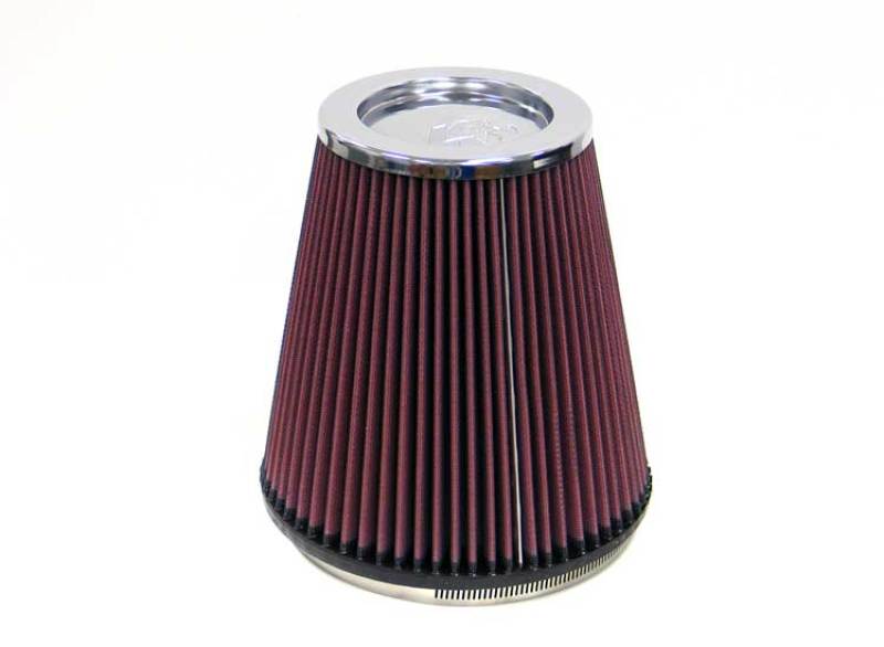 K&N Round Tapered Universal Air Filter 6 inch Flange 7.5 inch Base 5 inch Top 8 inch Height RF-1044