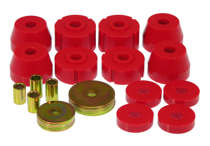 Prothane 72-85 Compatible with Dodge Truck Body Mounts Red 4-102