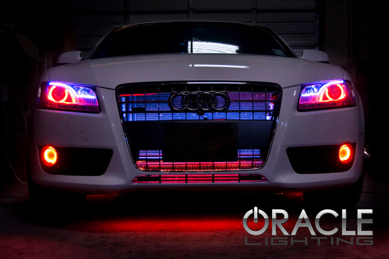 Oracle Audi A5 07-13 LED Fog Light Halo Kit White SEE WARRANTY 1183-001