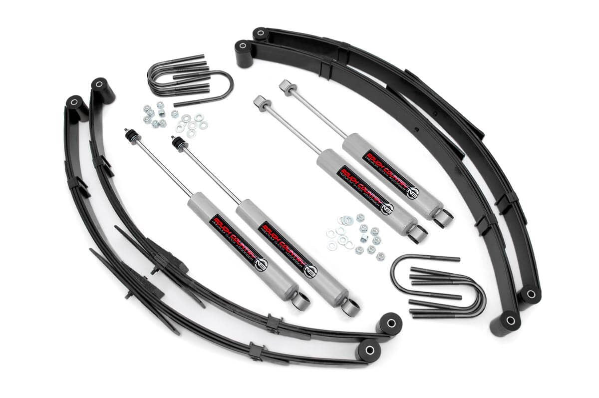 Rough Country 2.5 Inch Lift Kit Fits Jeep Wrangler Yj 4WD (1987-1995) 615.20