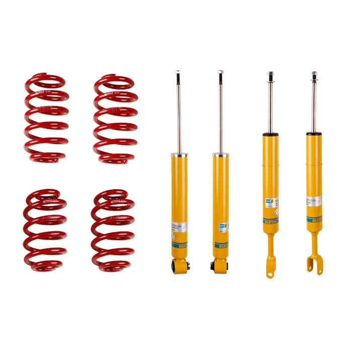 Bilstein B12 2002 Audi A4 Base Front and Rear Suspension Kit 46-183378