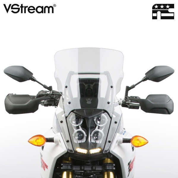 National Cycle Vstream Windscreen Sport Light Tint Compatible with Yamaha N20337