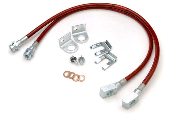 JKS HD Extended Brake Line, Wrangler YJ, Fits 1987-1995 Jeep Wrangler YJ 2291