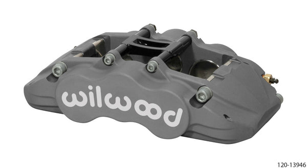 Wilwood Caliper-GN6R-R/H-Black Ano (.80 Thk Pad) 1.75/1.38/1.38in Pistons 1.38in Disc 120-13946