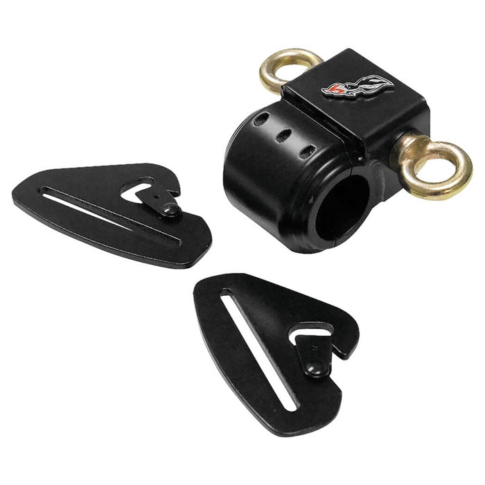 Dragonfire Racing® 1.75" Harness Anchor Kit Black 14-0003