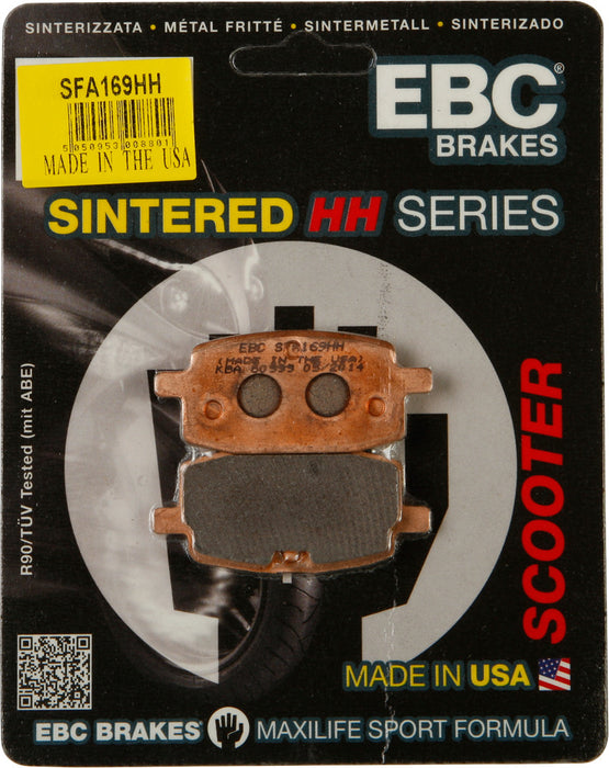 EBC Brakes SFA169HH Sintered Scooter Brake Pad