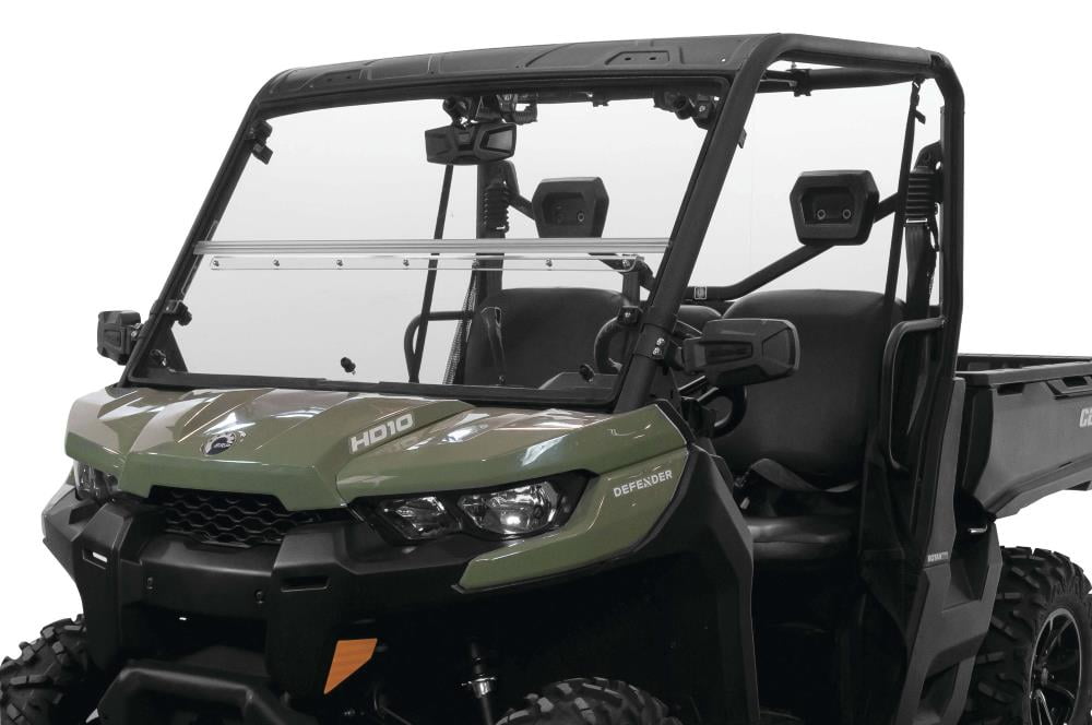 Seizmik 25038 Versa-Fold Hard-Coated Polycarbonate Windshield