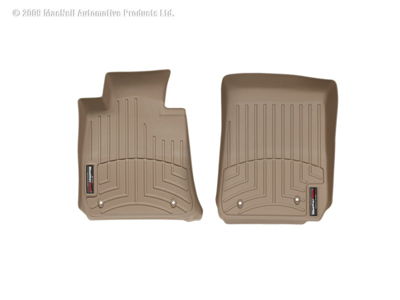 WeatherTech 06-12 BMW 335i Front FloorLiner Tan 451581