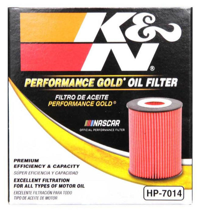 K&N 2019 BMW M2 3.0L/M4 3.0L Cartridge Oil Filter HP-7014