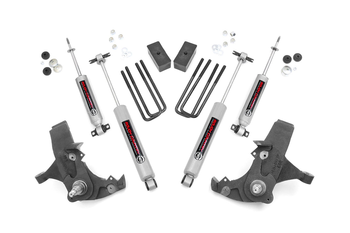 Rough Country 4 Inch Lift Kit Fits Chevy/GMC 1500 Truck/Suv 2WD (1988-1999) 231N2