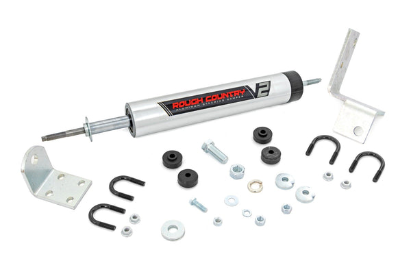 Rough Country V2 Steering Stabilizer 0-3 Inch Lift Fits Chevy/GMC 1500 Truck/Suv/Yukon (92-06) 8732670