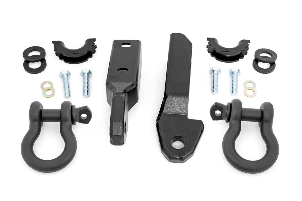 Rough Country Tow Hook To Shackle Bracket D-Ring Combo Chevy/fits gmc 1500 Truck/Suv (88-99) RS164