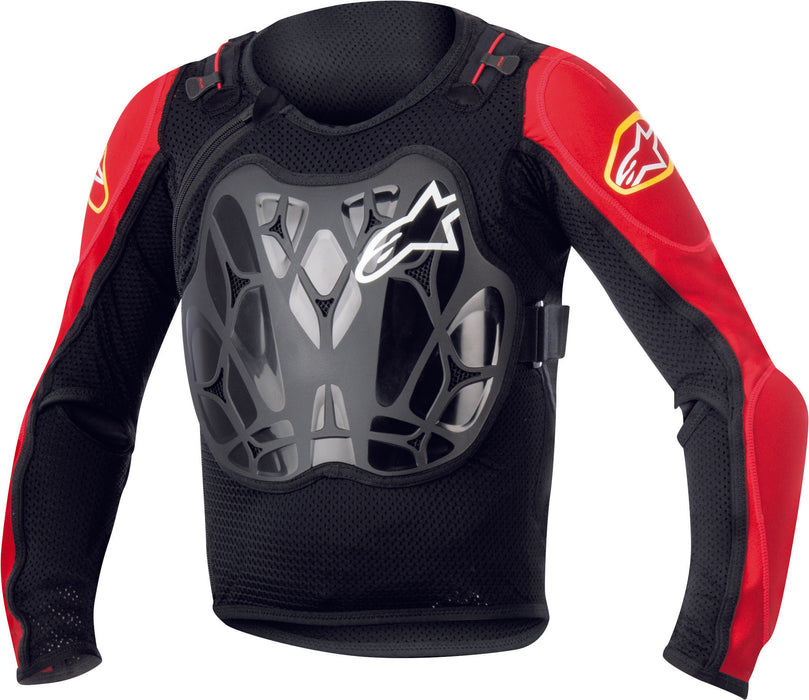 Alpinestars Youth Bionic Jacket, One Size, Black Red