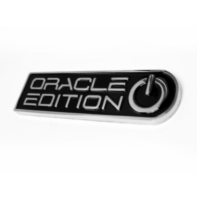 Oracle Edition Badge Left/Driver Black/White SEE WARRANTY 8030-504