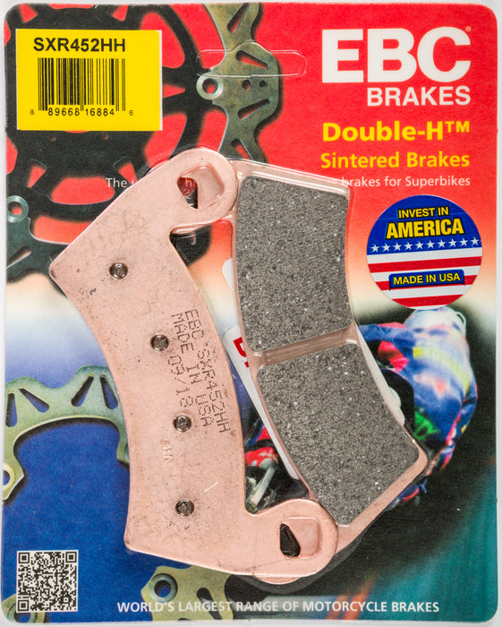 EBC Brakes SXR452HH SXR Side Race Formula Brake Pads, black