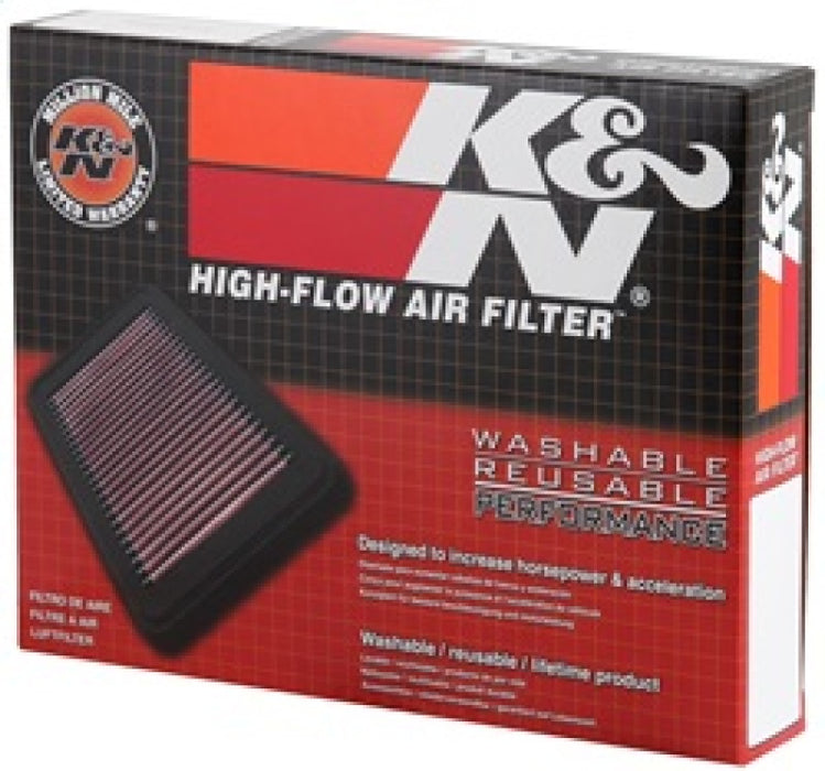 K&N 07 Compatible with Nissan Versa 1.8L-L4 Drop In Air Filter 33-2375