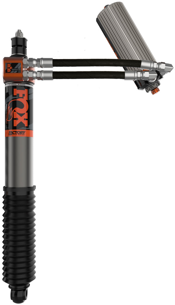 FOX Pair W/ext Brake Lines Internal Bypass Series Recirc Dsc 1-2" Lift, Fits 2022-2030 Fits Toyota Tundra Rear 883-26-142
