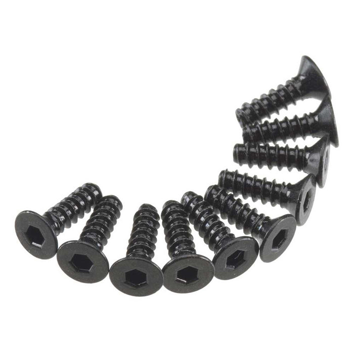 Axial AXA465 Hex Socket Tap Flat Head M3x10mm Black 10 AXIC0128 Elec Car/Truck Replacement Parts