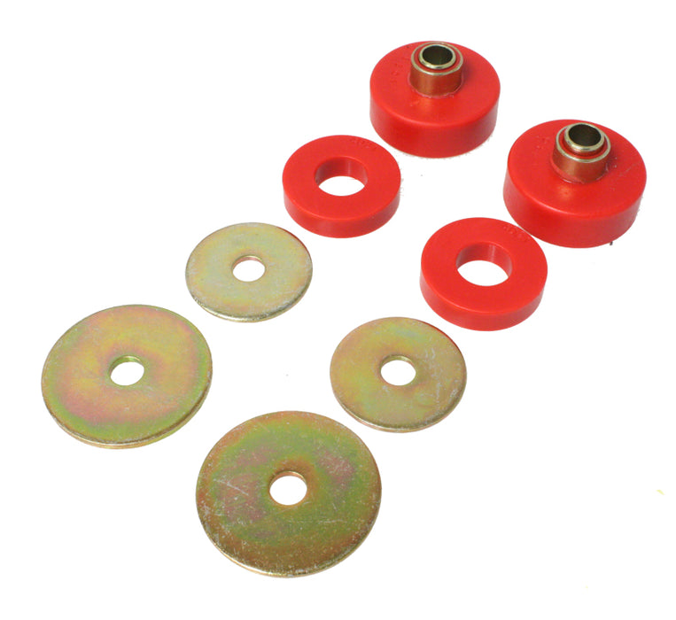 Energy Suspension All Non-Spec Vehicle 2WD Red Universal Mounts/Isolator Kit 9.4101R