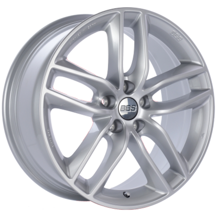 BBS SX 19x8.5 5x114.3 ET45 Sport Silver Wheel -82mm PFS/Clip Required SX0505SK