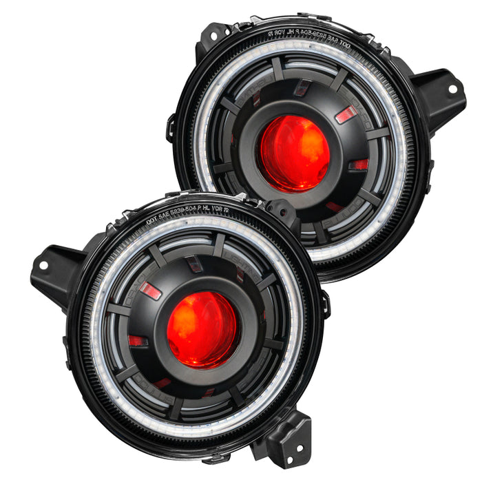 Oracle Oculus Bi-LED Projector Headlights compatible with Jeep JL/Gladiator JT w/o Controller SEE WARRANTY 5839-334