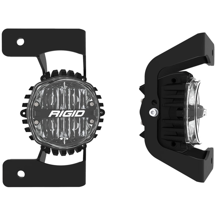Rigid Industries 37111 360-Series Fog Light Fits 18-21 Gladiator Wrangler (JL) Fits select: 2021 compatible with Jeep WRANGLER UNLIMITED, 2021 compatible with Jeep GLADIATOR