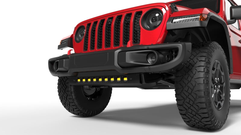 ORACLE Lighting 2019+ compatible with Jeep Wrangler JL Skid Plate w/ Integrated LED Emitters Yellow SEE WARRANTY 5883-006