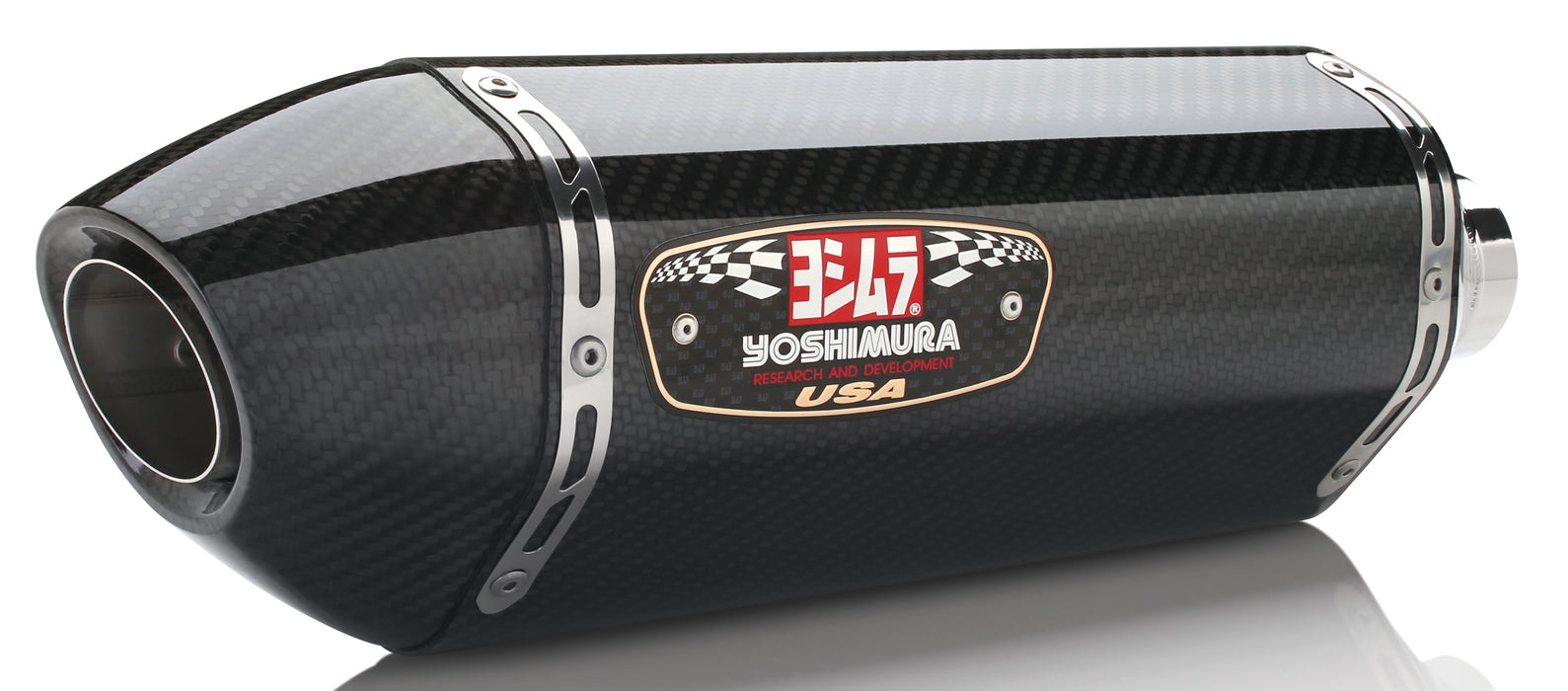 Yoshimura 960-1418 Exhaust Street R-77 Slip-On Ss-Cf-Cf