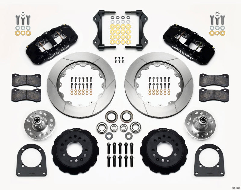 Wilwood AERO6 Front Hub Kit 14.00in TCI-IFS 71-78 (Pinto Based) 140-13226
