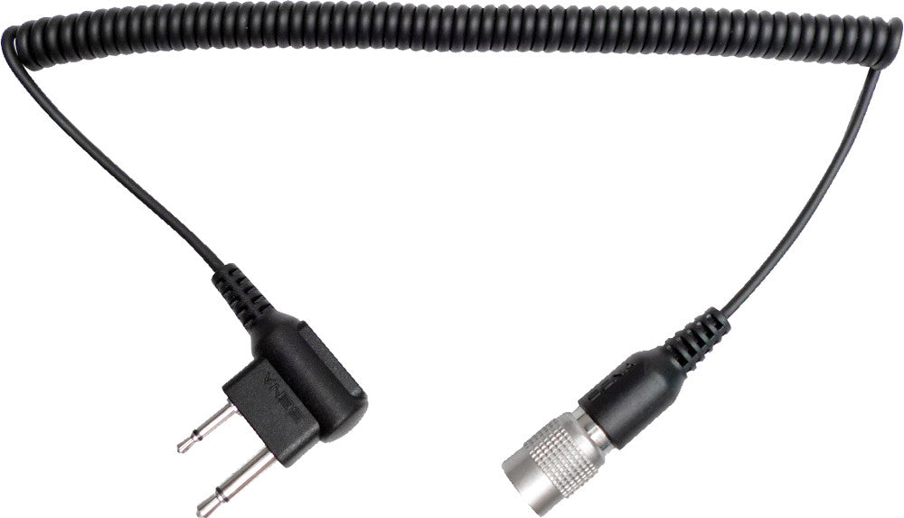 Sena SC-A0113 2-Way Radio Cable for Icom Twin-Pin Connector , Black