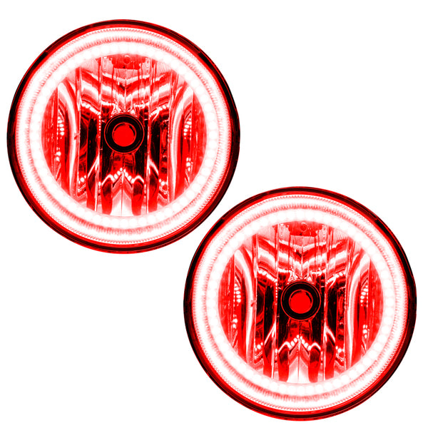 Oracle Lighting 08-16 Toyota Sequoia Pre-Assembled LED Halo Fog Lights -Red SEE WARRANTY 7097-003