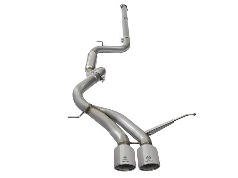 aFe POWER Takeda 3in 304 SS Cat-Back Exhaust w/ Polished Tips 13-17 Ford Focus ST L4-2.0L (t) 49-33083-P