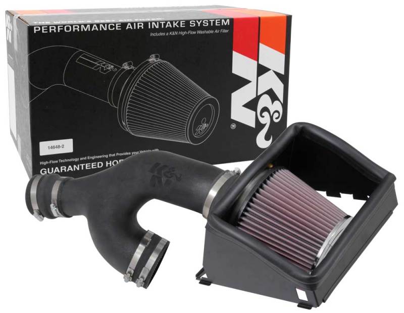 K&N 2017 Ford F150 Ecoboost V6-3.5L F/I Performance Air Intake Kit 57-2599