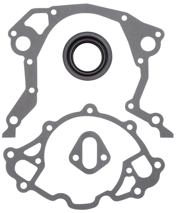 Edelbrock Timing Cover Gasket And Oil Seal Kit for SB Ford 6991