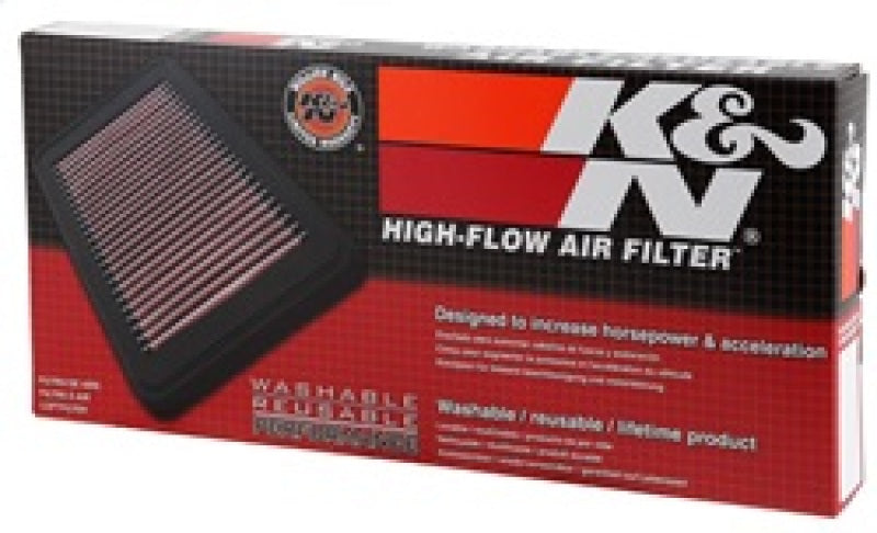 K&N Replacement Air Filter AIR FILTER, compatible with Jeep CHEROKEE, COMANCHE, WAGONEER 2.5L/4.0L 87-95 33-2018