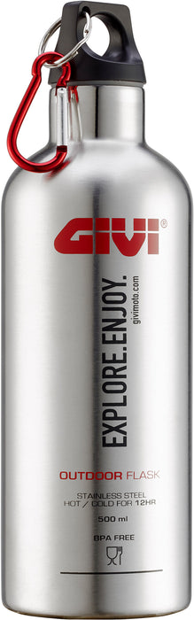 Givi Stainless-Steel Thermal Flask (STF500S)