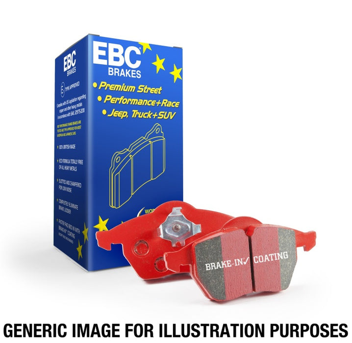 EBC 2017+ Kia Cadenza 3.3L (Elec H/B) Redstuff Rear Brake Pads DP33091C