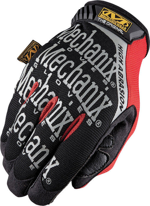 Mechanix Wear - Original High Abrasion Gloves (X-Large, Black/Red)