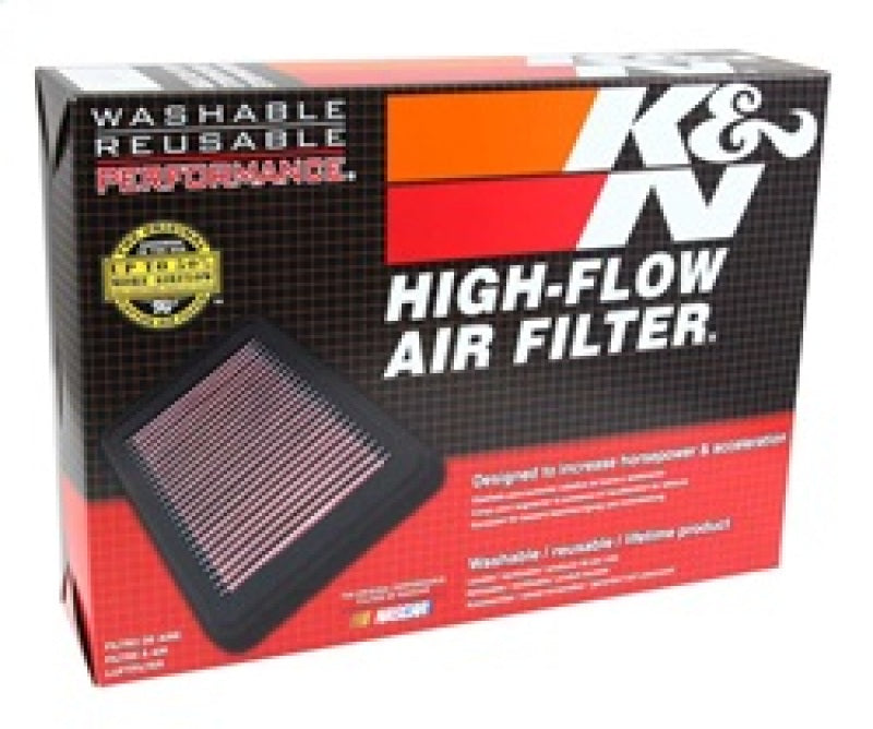 K&N Engine Air Filter: High Performance, Premium, Powersport Air Filter: Fits 1999-2009 YAMAHA (YZF R6S, YZF R6) YA-6001