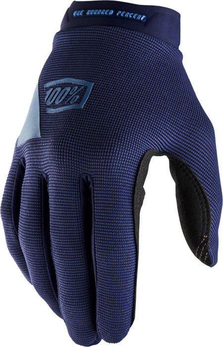 100% Ridecamp Women'S Gloves Navy/Slate Md 10013-00017