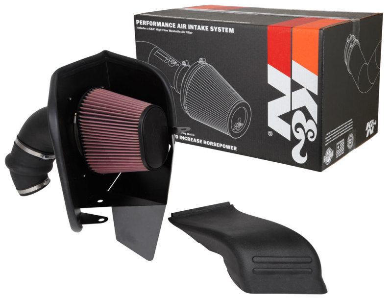 K&N 19-20 Ram 2500/3500 L6-6.7L Diesel Aircharger Performance Intake 63-1583