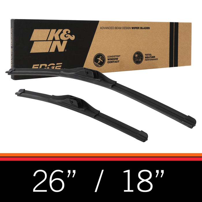 K&N Edge Wiper Blades 26in/18in 92-2618