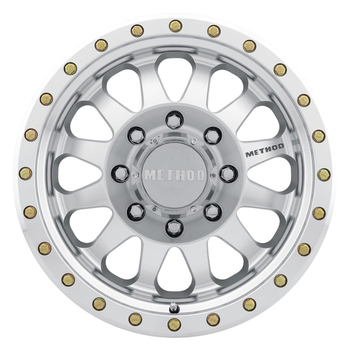 Method MR304 Double Standard 20x10 -18mm Offset 8x170 130.81mm CB Machined/Clear Coat Wheel MR30421087318N