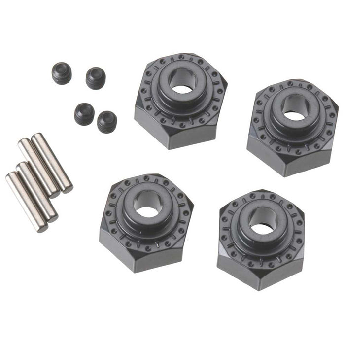 Axial AX30429 Aluminum Hex Hub 12mm Black 4 AXIC0429 Electric Car/Truck Option Parts