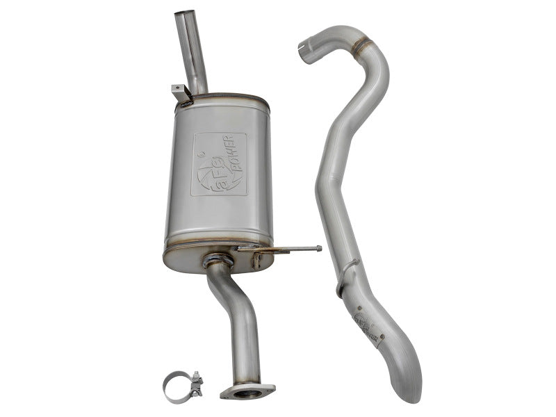 aFe MACHForce XP 3in SS Cat-Back Hi Tuck Exhaust 97-16 Compatible with Nissan Patrol (Y61) I6-4.8L 49-46123