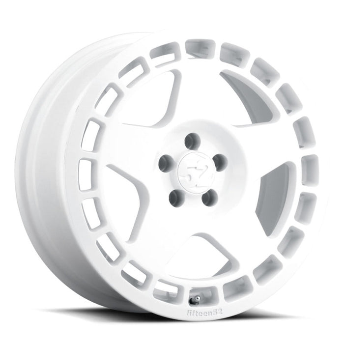 fifteen52 Turbomac 17x7.5 5x112 40mm ET 66.56mm Center Bore Rally White Wheel TURRW-77551+40