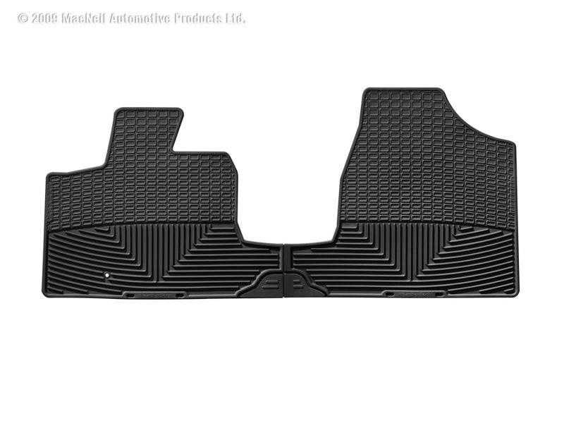 WeatherTech 08+ Chrysler Town & Country Front Rubber Mats Black W82