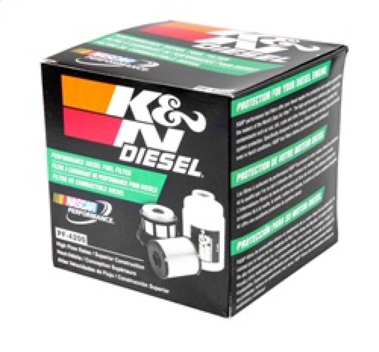 K&N 03-09 Compatible with Dodge Ram 5.9L L6 Diesel 3.375in OD x 3.969in L Fuel FIlter PF-4200