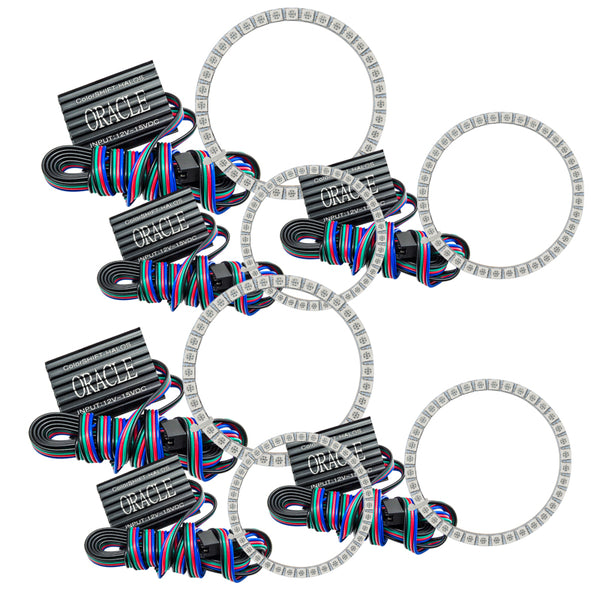 Oracle Chevy Corvette C6 05-13 Halo Kit Triple ColorSHIFT w/o Controller SEE WARRANTY 2683T-334